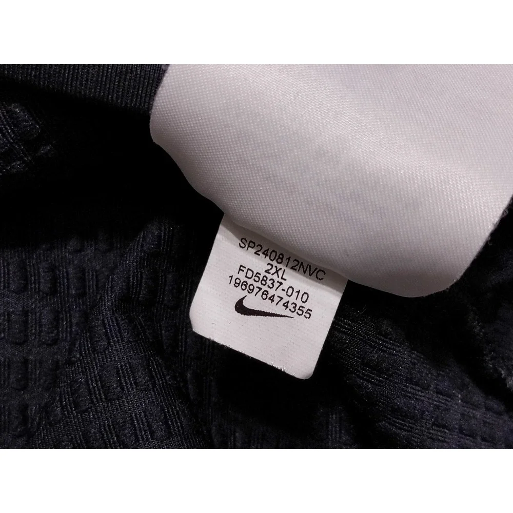 NIKE GOLF 1/2 Zip Pullover 2024 PGA Valhalla FD5837 Black XXL 2XL - Picture 7 of 10